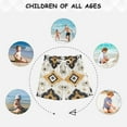 thumbnail image 6 of FORMRS Boys Swim Trunks Quick Dry Mesh Liner Boardshorts Sizes XS-XL, White and Black, 6 of 7