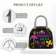 thumbnail image 4 of Fotbe Mardi Gras with Flamingo Bolsa de Almuerzo con Estampado, Lonchera Aislada, Contenedor de Comida Reutilizable Tipo Cooler a Prueba de Fugas, 4 of 6