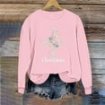 thumbnail image 4 of Elvqul Womens Ugly Sweatshirts Tops Crewneck Christmas Vacation Long Sleeve Retro Sweatshirts for Women, 4 of 6