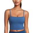 thumbnail image 1 of Top Deportivo Crop Largo Butterluxe CRZ YOGA Azul XS, 1 of 6
