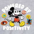thumbnail image 3 of Mickey & Friends - Powered By Positivity - Toddler And Youth Crewneck Fleece Sweatshirt, 3 of 5