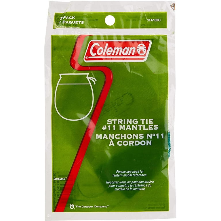 Coleman String-Tie Sock Mantle Camping Lantern Accessory Coleman String-Tie Sock Mantle Camping Lantern Accessory