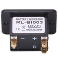 thumbnail image 2 of Qiilu Indicador de medidor de indicador de batería digital 12V/24V/36V/48V LED para carro(BI003-36V) club car,bateria 24 volts,indicador de bateria 48v para Golf Ecomeon no, 2 of 4
