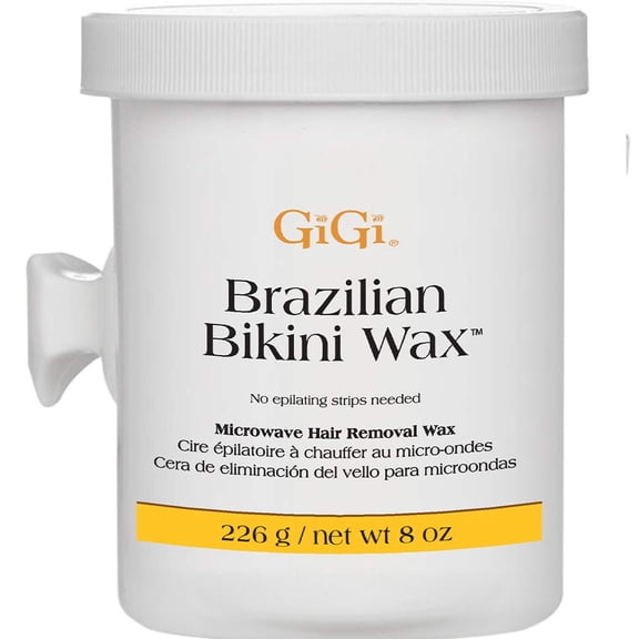 Gigi Brazilian Bikini Microwave Hair Removal Wax 8 Oz.