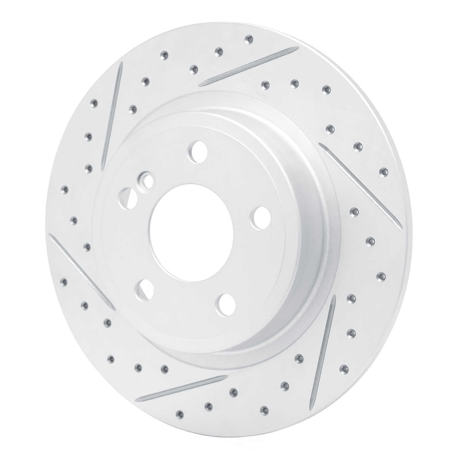Dynamic Friction Company 830-63107L DFC Geoperformance Rotor - Drilled and Slotted
