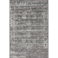 thumbnail image 2 of Unique Loom 3134052 4 x 6 ft. Casino Sofia Rectangular Rug, Dark Gray, 2 of 2