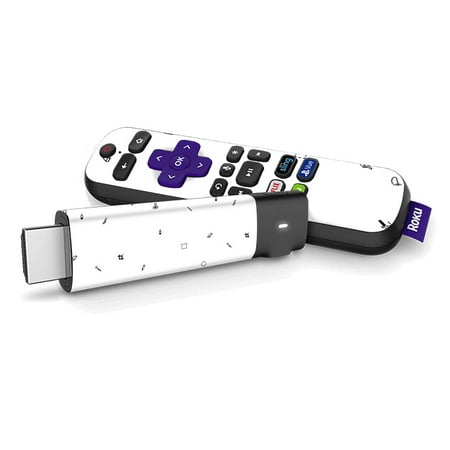 Skin For Roku Streaming Stick + - Pixel Pattern | MightySkins Protective, Durable, and Unique Vinyl Decal wrap cover | Easy To Apply, Remove, and Change