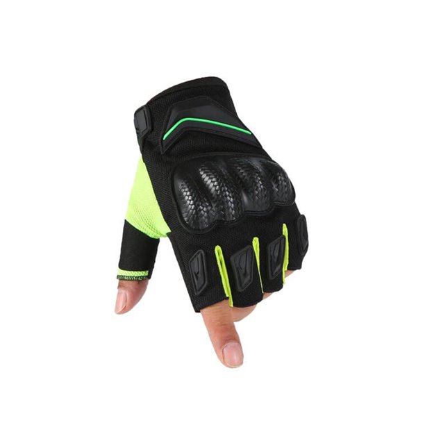 Guantes de equitación antideslizantes Guantes de moto transpirables para hombres y mujeres (verde) Tmvgtek Accesorios para bicicletas
