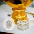 thumbnail image 3 of 2pcs Glass Holy Water Bottle Embossed Glass Holy Water Bottle Pocket Holy Water Bottles, 3 of 6
