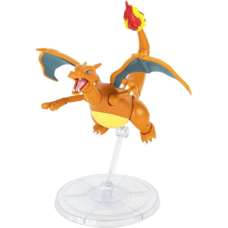 Jazwares Pokemon Charizard Deluxe Feature 2-in Action Figure with