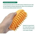 thumbnail image 3 of Pet Silicone Shampoo Brush for Long & Short Hair Medium Large Pets Dogs Cats,Shower Wash Curry Brush,Dog hair Products Accessories Dog Back Massage for Long & Short Hair Small Large Pets Dogs, 3 of 7