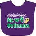 thumbnail image 3 of Inktastic Made in New Orleans Boys or Girls Baby Bib, 3 of 4