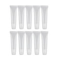 thumbnail image 2 of FITYLE 2x10 Pieces Tubes Refillable Portable Dispenser for Makeup DIY Lipgloss Base , 10g, 2 Pcs, 2 of 10