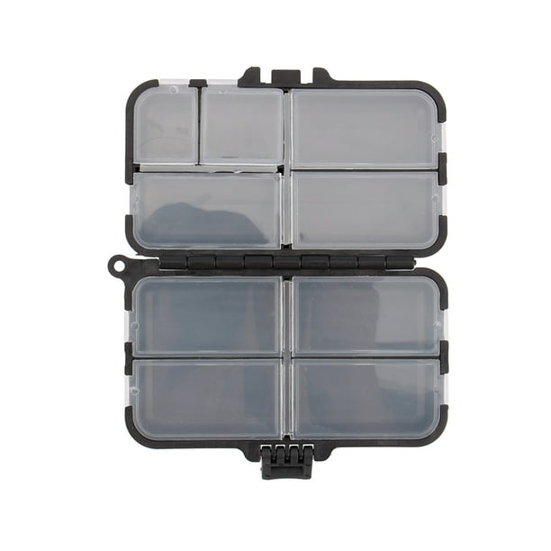 CAJA de Señuelos de Pesca, 9 CompariMos CAJA de Plástico de APAREJOS GANCHOS GANCHOS CEBOS CAJA DE APAREJOS DE PESCA Organizador de Caja de Aparejos Portátil para Pescil