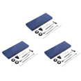 thumbnail image 1 of 3X Neurological Percussion Set-Reflex Hammer Set, Includes Pinwheel, Babinski Hammer, Buck Hammer,Diagnostic Kit, 1 of 6