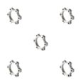 thumbnail image 1 of ZheElen Threaded Strong Toughness Hub Disk Conversion Seat Lightweight Waterproof Disc Brake Rotor Adapter Aluminum Alloy 44MM 5Set, 1 of 6