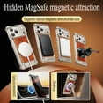 thumbnail image 2 of For iPhone 17 Pro Max Case with Kickstand,Compatible with MagSafe,Shockproof,Borderless Magnetic Slim Phone Cover Protective, 2 of 6