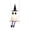 Purple, variant on 2.8 ft Light-Up Swinging Ghost with Purple Striped Legs & Witch Hat, Spooky Hanging Ghost on Swing Prop for Yard Outdoor Decor, Halloween Decorations & Horror Party Porch Display