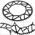 thumbnail image 3 of Bike Chainring, 130 BCD Positive Negative Teeth Single Chainring Ultra Light LP Aluminium Alloy Bike Chain Wheel Wonderful Cycling Accessory for Bike56T, 3 of 7