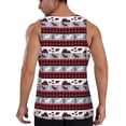 thumbnail image 6 of Rocae Buffalo Plaid Forest for Men's Workout Tank Top Men's Running Tank Top Dry Fit Athletic Workout Tank TopsMedium, 6 of 9