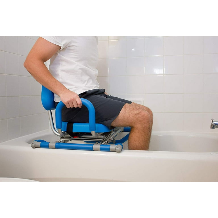 ComfortAble(tm) Deluxe Bath / Shower Chair - Padded with Armrests -  Platinum Health Group