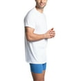 thumbnail image 2 of Fruit of the Loom Premium Men's Crew Undershirts, 4-Pack, 2 of 9
