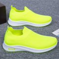 thumbnail image 5 of Mepaouo Mens Walking Shoes Lightweight Mesh Running Slip on Fashion Tennis Sneakers Knit Casual Flats, 5 of 7