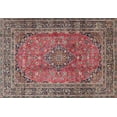 thumbnail image 1 of Ahgly Company Indoor Rectangle Traditional Brown Red Persian Area Rugs, 7' x 10', 1 of 6