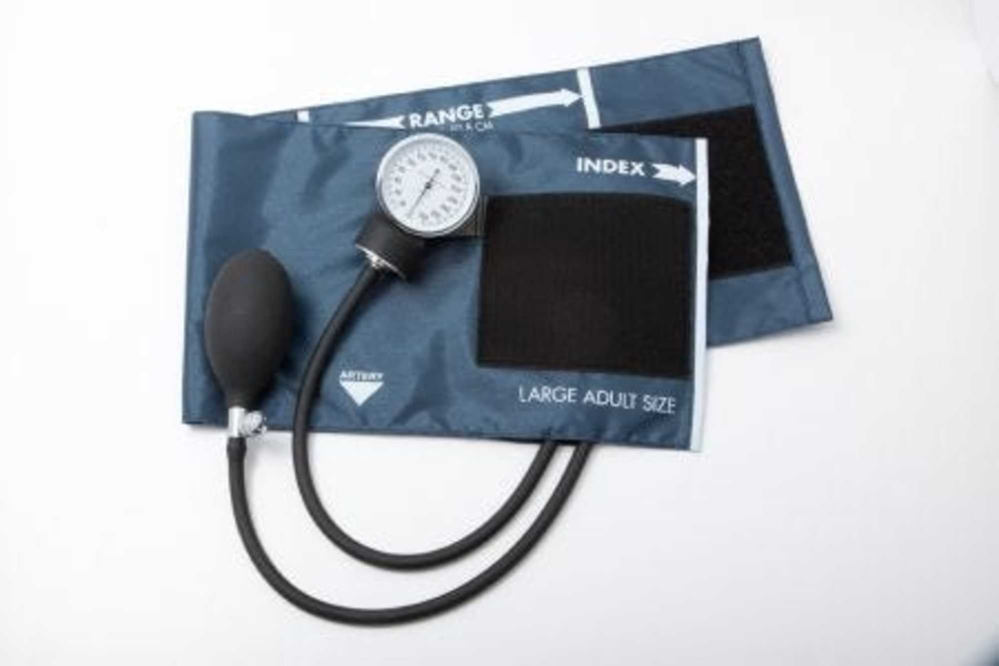McKesson Aneroid Analog Blood Pressure Monitor with Inflation Bladder and Carrying Case
