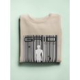 thumbnail image 3 of Abstract Man Techno Style Sweatshirt Women -Image by Shutterstock, Female XX-Large, 3 of 4