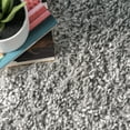 thumbnail image 6 of nuLOOM Kara Solid Shag Grey 3' x 5' Casual Area Rug, 6 of 9