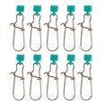 thumbnail image 4 of LOVIVER 10 Pcs Poids de Ligne de Pêche pour Éviers, Connecteurs Verts, 4 of 8