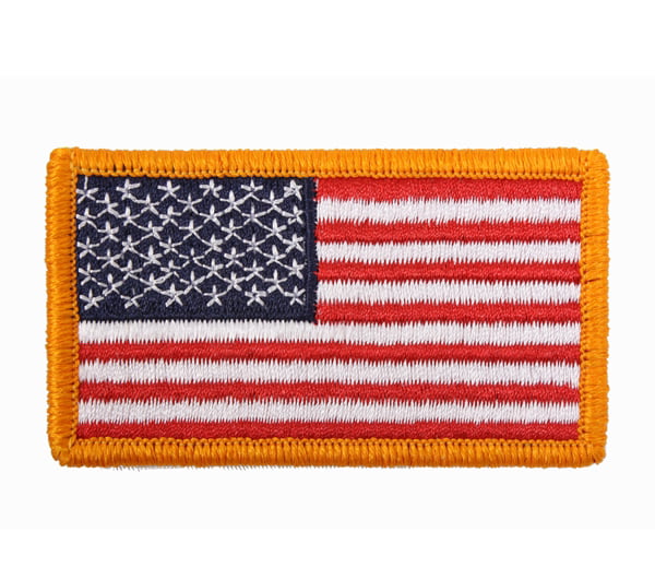 American Pride Decorative Patches Large American Flag 000943041306