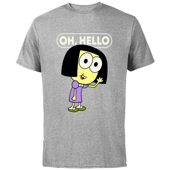 Disney Big City Greens Tilly Oh, Hello - Short Sleeve Cotton T-Shirt for Adults -Customized-Athletic Heather