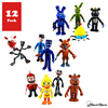 Five Nights at Freddy's Action Figures Toys Dolls, 4" FNAF USA SELLER 12 pack
