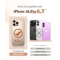 thumbnail image 3 of Funda magnética BERFY para iPhone 16 Pro 6.3 con Magsafe, 3 of 9