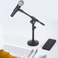 thumbnail image 2 of Support de Microphone de Bureau avec Bras Réglable et Base Ronde, 2 of 5