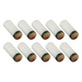 thumbnail image 3 of 10 Puntas de Taco de Billar con Clip Y Casquillos Blancos, Fáciles de Montar, Portátiles, Profesionales, Piezas de Repuesto para Puntas de Taco de Bil, 3 of 8