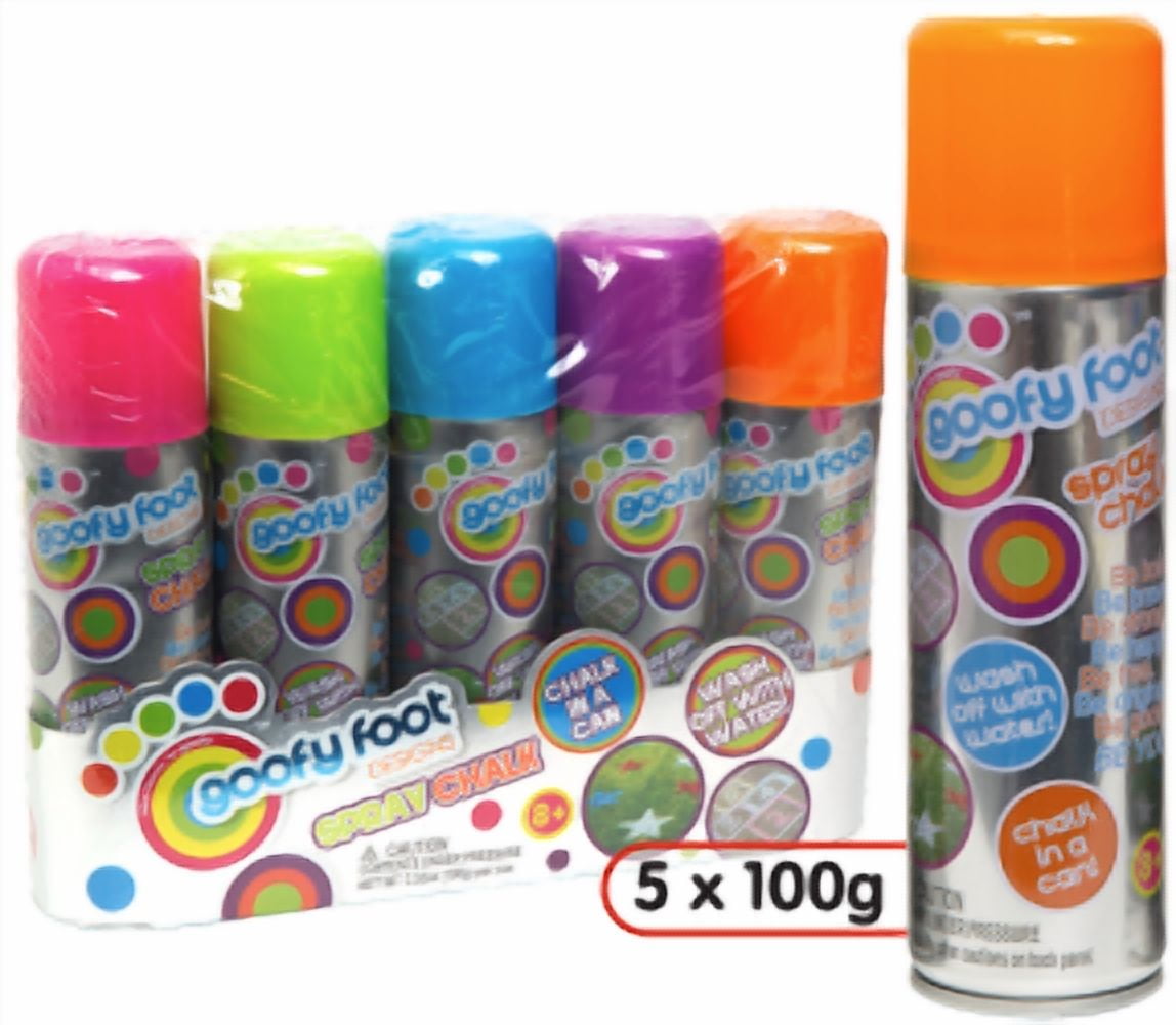 Goofy Foot Designs 5 Pack Spray Chalk