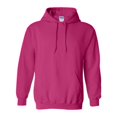 thumbnail image 1 of Gildan - Sudadera con capucha de combinación de tejidos Unisex (Rosa heliconia), 1 of 3