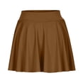 thumbnail image 4 of Summer 2025! Ohufall Women's Athletic Skorts,Women's New Color Mid-waist Skirt Pants Sports Casual Shorts Bottoming Skirt Pants Skirt for Running Workout, 4 of 5