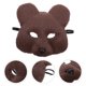 thumbnail image 4 of GOOHOCHY Máscara de oso pardo realista para cosplay, tocado de animal de peluche para fiesta de máscaras, accesorio de disfraz realista para adultos., 4 of 8