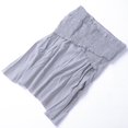 thumbnail image 3 of Womens Strapless BandeBoob Tube Tops Ladies Chiffon Blouse T-Shirt, 3 of 5