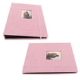 thumbnail image 3 of Álbum De Fotos, Concha Tejida De Cáñamo De Algodón, álbum De Fotos De 208 Bolsillos Con Cubierta De Plástico De PVC, álbum Decorativo Para Tarjeta De Entrada, 3 of 7