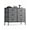 Grey, variant on XC Dresser For Bedroom, 6 Drawers Dressers And Chests Of Drawers, TV Stand For Bedroom With Fabric Drawers, Kids Dresser Fabric Storage Dresser For Living Room