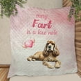 thumbnail image 3 of Every Fart is Love Note Cocker Spaniel Guilty Face Happy Valentine's Quilt Blanket Cockers Dog Lover Gifts Cozy Comforter Throw Blanket - 01016, 3 of 5