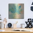 thumbnail image 6 of Luxe Metal Art 'Beach Cove Leaves IV' by Studio Mousseau, Metal Wall Art, 12"x12", 6 of 7