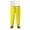 A-Yellow448, variant on Men Solid Reflective Strip Rain Pants Drawstring Waterproof Slacks Outdoor Daily Wear Trousers