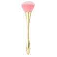 thumbnail image 1 of Nail Dust Brush Powder Dust Remover Nail Art Manicure Tool Large Size Gold, 1 of 8