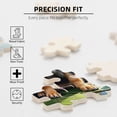 thumbnail image 4 of 500 Piece German Shepherd Puppy & Frog Jigsaw Puzzle For Adults Artistic Animal Puzzles Challenging & Relaxing Brain Teaser Unique Artwork Home Decor Fun Gift Idea, 4 of 7